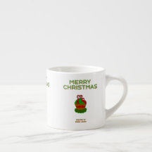 Christmas Cupcake Espresso Mug