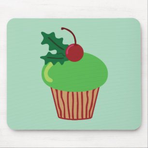 Christmas Cupcake Mouse Mat