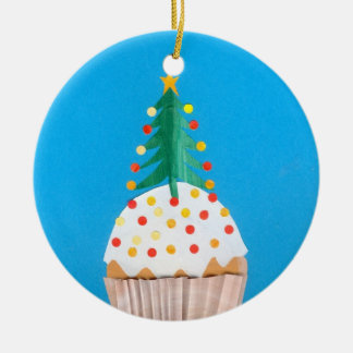 Christmas Cupcake Ornament