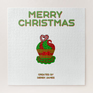 Christmas Cupcake Puzzle (50.8 cm x 50.8 cm)