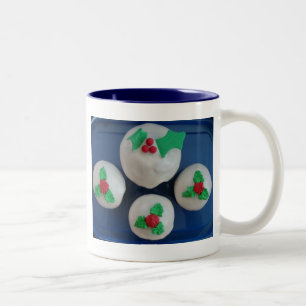 Christmas Cupcakes Two-Tone Coffee Mug