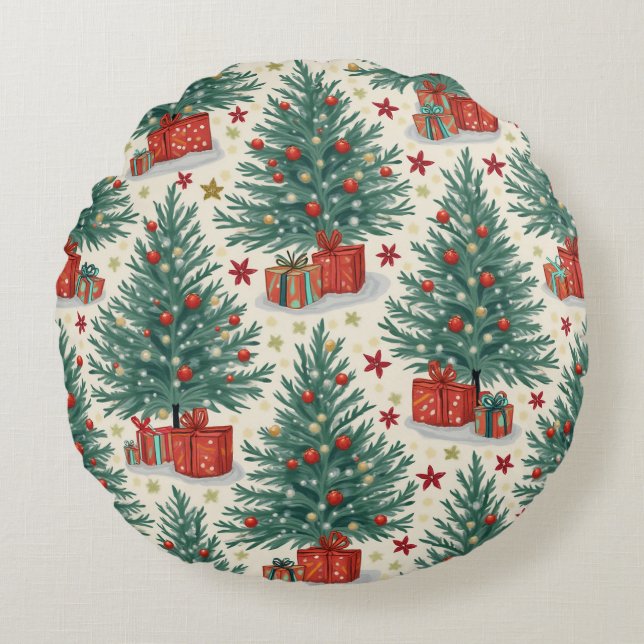 christmas cusion round cushion (Front)