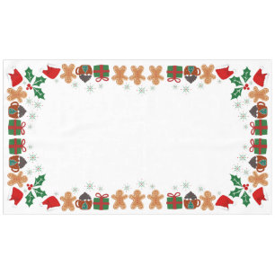 Christmas Custom Cotton Tablecloth, 60"x104" Tablecloth