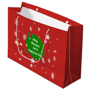 Christmas custom gift bag