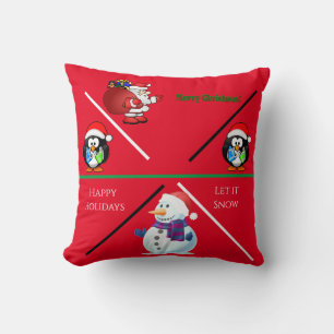 Christmas custom throw pillow. cushion