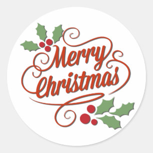 Christmas customised gift Sticker