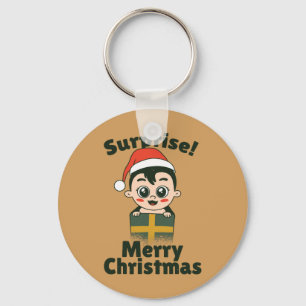 Christmas Cute Baby Gift Key Ring