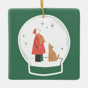 Christmas Cute Ceramic Ornament