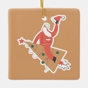 Christmas Cute Ceramic Ornament