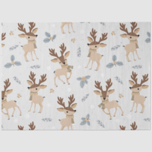 Christmas Cute Deer Series Design 1 Tissue Paper