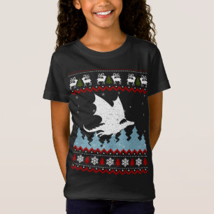 Christmas Cute Dragon Ugly Sweater Xmas