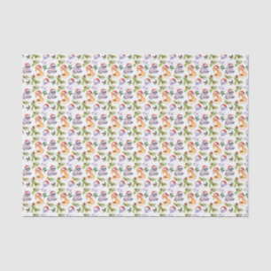 Christmas Cute Forest Animals Pattern Tissue Paper