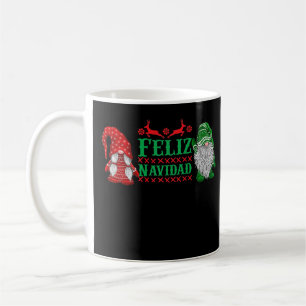 Christmas Cute Gnome Vintage Red Pickup Christmas  Coffee Mug