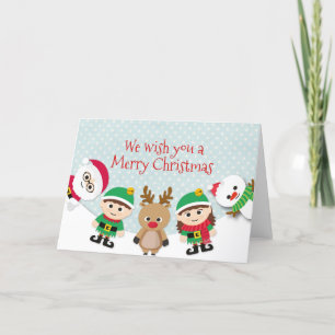 Christmas Cute Holiday Greeting Card