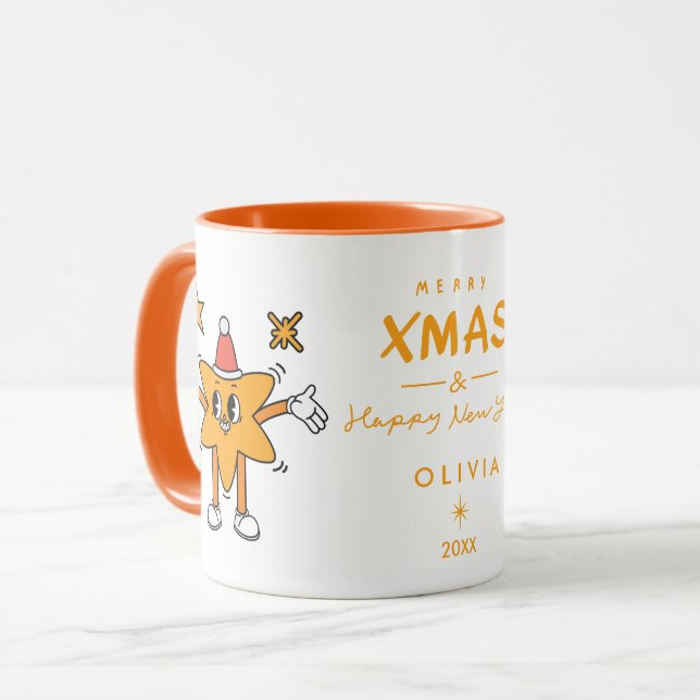 Christmas Cute Mug (Front Left)