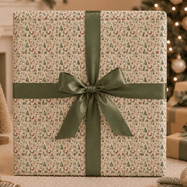 Christmas Cute Pattern | Holiday Wrapping Paper (Creator Uploaded)