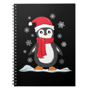 Christmas Cute Penguin Notebook