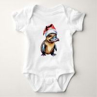 Christmas cute platypus