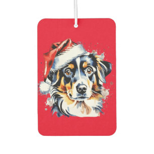 Christmas cute puppy car air freshener