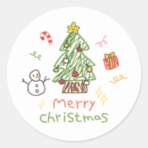 Christmas cute stickers