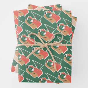 Christmas Cute Story  Wrapping Paper