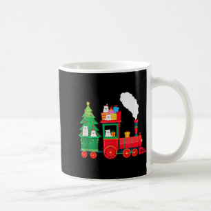 Christmas Cute Train With Lar Bears Santa Xmas T T Coffee Mug