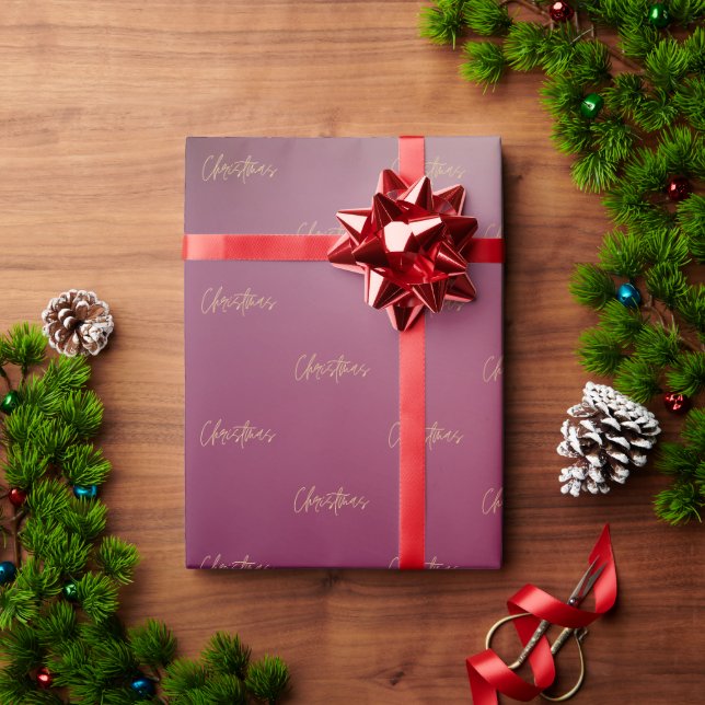  Christmas Cute Wrapping Paper (Holiday Gift)
