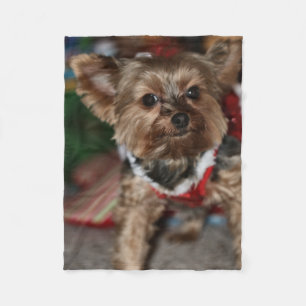 Christmas cutie fleece blanket