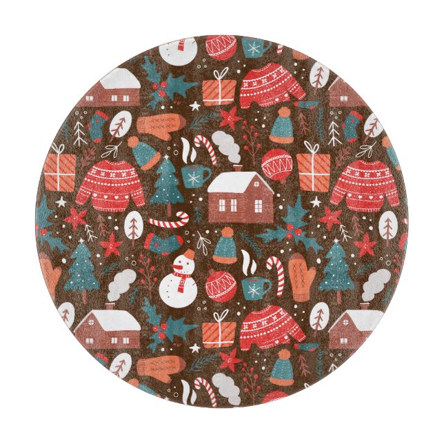 Christmas  cutting board (Front)