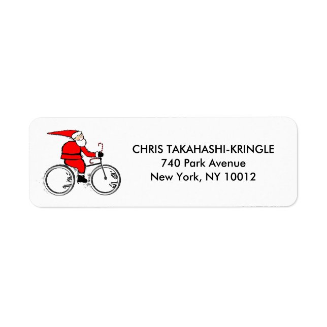 Christmas Cycling (Front)