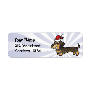 Christmas Dachshund (wirehair)