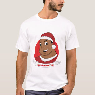 Christmas dad/ young man cartoon T-Shirt