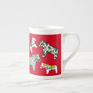 Christmas Dala Horses Mug