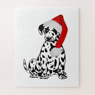 Christmas Dalmatian Jigsaw Puzzle
