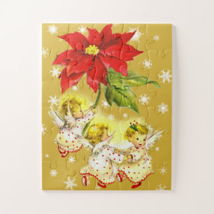 Christmas Dancing Baby Angels Children's Puzzle