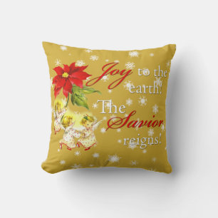 Christmas Dancing Baby Angels Christmas Pillow