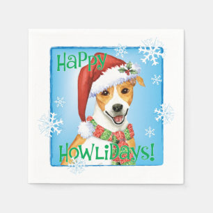 Christmas Danish–Swedish Farmdog Napkin