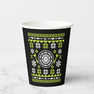 Christmas Dart Ugly Christmas Shirt Paper Cups