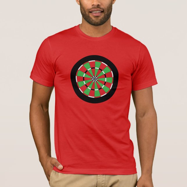 Christmas Dartboard T-Shirt (Front)