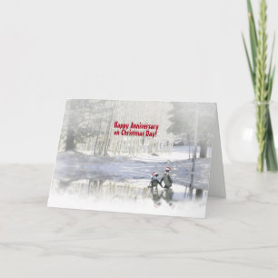 Christmas Day Anniversary Holiday Cute Couples