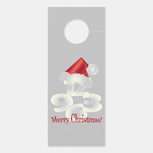 Christmas Day Door Hanger (Back)