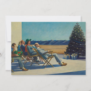 Christmas Day, People in the Sun Invitation