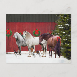 "Christmas Day" Postcard
