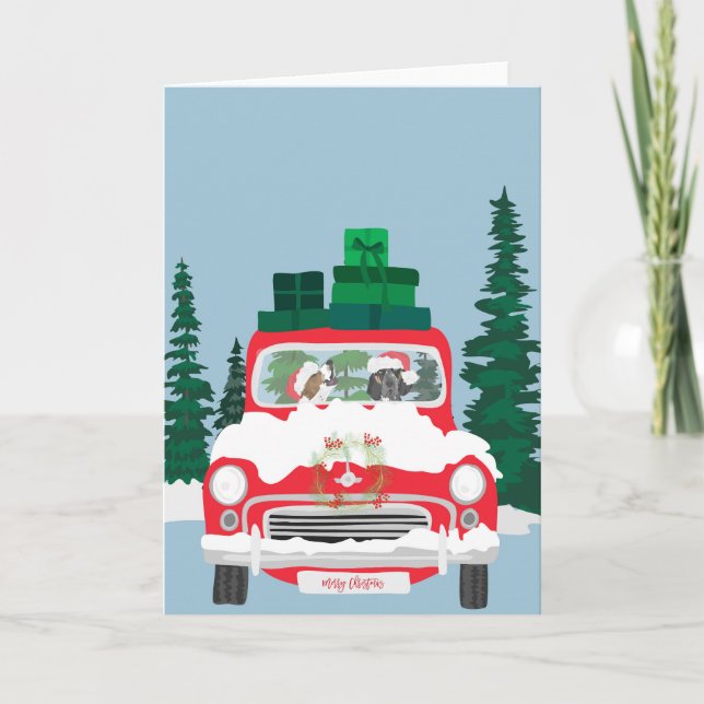Christmas Day Travel Card (Front)