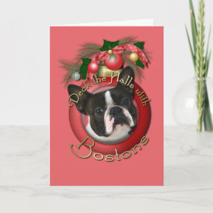 Christmas - Deck the Halls - Bostons Holiday Card