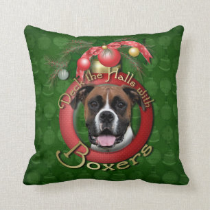 Christmas - Deck the Halls - Boxers - Vindy Cushion