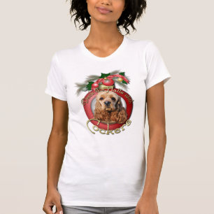 Christmas - Deck the Halls - Cockers T-Shirt