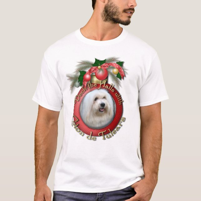 Christmas - Deck the Halls - Cotons T-Shirt (Front)