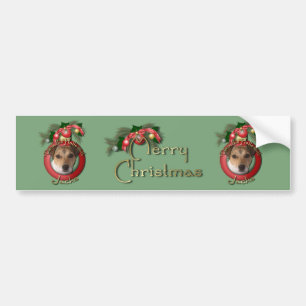 Christmas - Deck the Halls - Jacks Bumper Sticker
