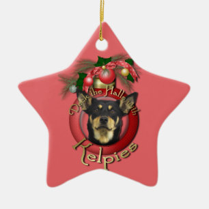Christmas - Deck the Halls - Kelpies Ceramic Tree Decoration